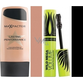 Max Factor Lasting Perfomance make-up 106 Natural Beige 35 ml + Wild Mega Volume řasenka černá 11 ml