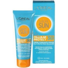 Loreal Paris Sublime Sun Cellular Protect SPF30 opalovací pleťový krém 75 ml