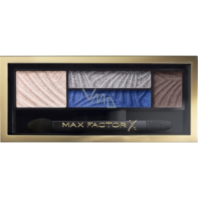 Max Factor Smokey Eye Drama Kit 2v1 oční stíny a pudr na obočí 06 Azure Allure 1,8 g