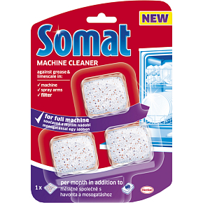 Somat čistič myčky v tabletách, 3 ks