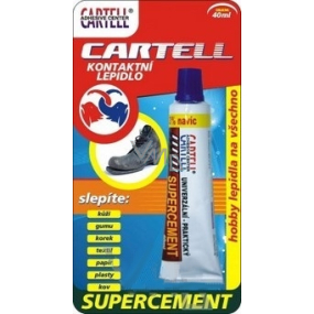 Cartell Supercement kontaktní lepidlo velmi univerzální 40 ml