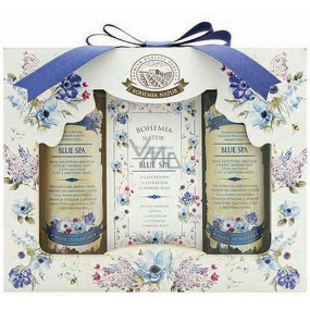 Bohemia Gifts Blue Spa Mrtvé moře sprchový gel 100 ml + toaletní mýdlo 100 g + šampon na vlasy 100 ml