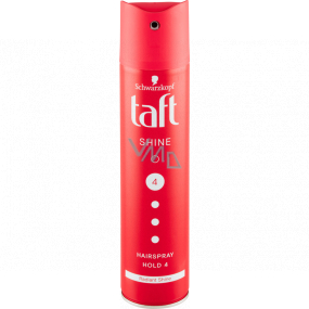 Taft Shine 4 intenzivní lesk silně tužící lak na vlasy 250 ml
