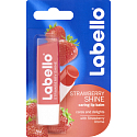 Labello Strawberry Shine jahodový balzám na rty, 4,8 g