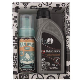 Bohemia Gifts Industrial sprchový gel pro muže 500 ml + mycí pěna 150 ml, kosmetická sada