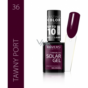 Revers Solar Gel gelový lak na nehty 36 Tawny Port 12 ml