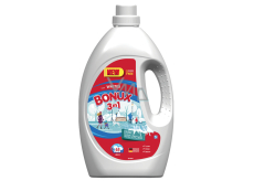 Bonux Whites Polar Ice Fresh 3v1 prací gel na bílé prádlo 65 dávek 3,575 l