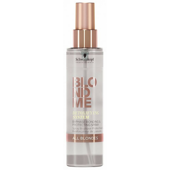 Schwarzkopf Professional BlondMe Bi-Phase Bonding & Protecting Spray dvoufázový ochranný sprej 150 ml