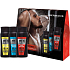 Dermacol Men Agent Sexy Trio Total Freedom 5v1 sprchový gel 250 ml + Sexy Sixpack 5v1 sprchový gel 250 ml + Powerful Energy 5v1 sprchový gel 250 ml, kosmetická sada