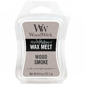 WoodWick Wood Smoke - Kouř z cedrového dřeva vonný vosk do aromalampy 22.7 g