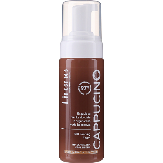 Lirene Cappucino bronzující tělová pěna 150 ml