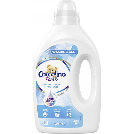 Coccolino Care Bílé prádlo prací gel 28 dávek 1,12 l
