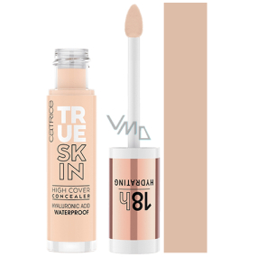 Catrice True Skin High Cover dlouhotrvající voděodolný tekutý korektor 005 Warm Macadamia 4,5 ml