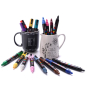 Posca Univerzální akrylátový popisovač 0,7 - 1 mm Světle zelená PC-1M