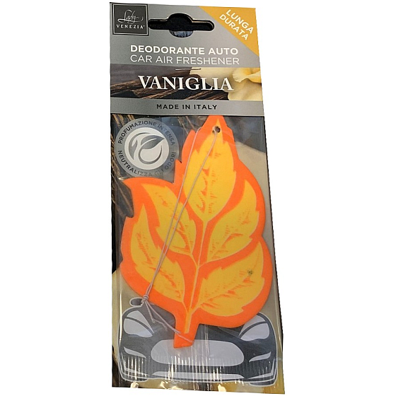 Lady Venezia Deodorant Air Freshener Vaniglia - Vanilka osvěžovač vzduchu závěsný do auta 1 kus