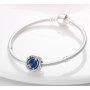 Charm Sterlingové stříbro 925 Cesta galaxií vesmír, korálek na náramek symbol