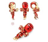 Charm Sterlingové stříbro 925 Marvel The Avengers, Iron Man, korálek na náramek