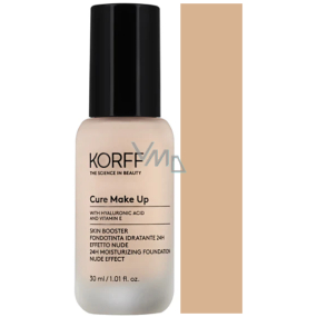 Korff Cure Make Up Skin Booster ultralehký hydratační make-up 02 Mandorla 30 ml