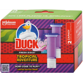 Duck Fresh Discs Tropical Adventure náhradní náplň 2 x 36 ml