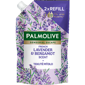 PALMOLIVE tekuté mýdlo-náhradní náplň- Levandule a Bergamot 500 ml PALMOLIVE tekuté mýdlo-náhradní náplň- Levandule a Bergamot 500 ml