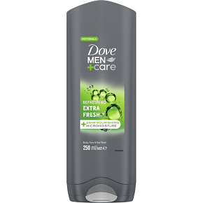 Dove Men+Care sprchový gel Extra Fresh, 250 mll Dove Men+Care sprchový gel Extra Fresh, 250 mll