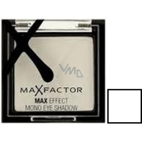 Max Factor Max Effect Mono Eye Shadow oční stíny 01 White Satin 3 g