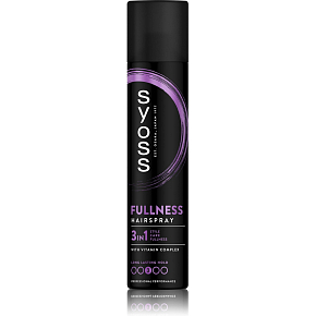 Syoss Full Hair 5, lak na vlasy pro objem a plnost účesu, fixace 4, 300 ml
