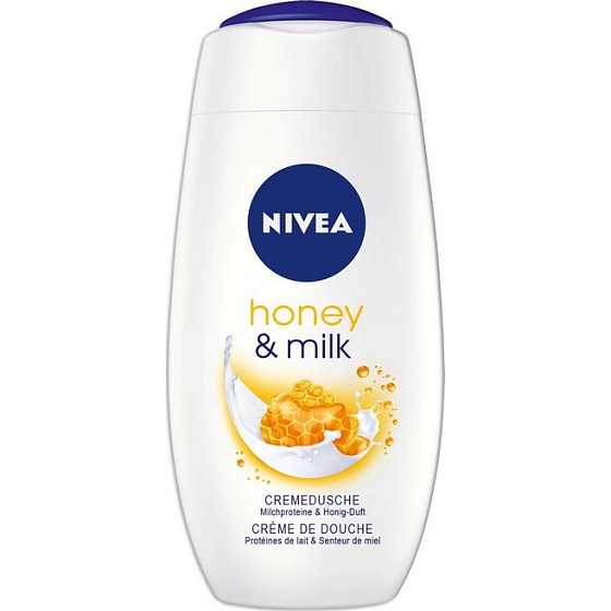 Nive Honey & Milk krémový sprchový gel 250 ml