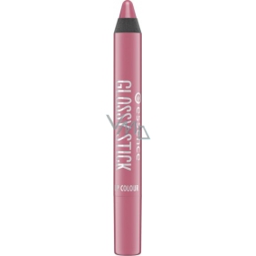 Essence Glossy Stick Lip Colour barva na rty 03 Luminous Rosewood 2 g