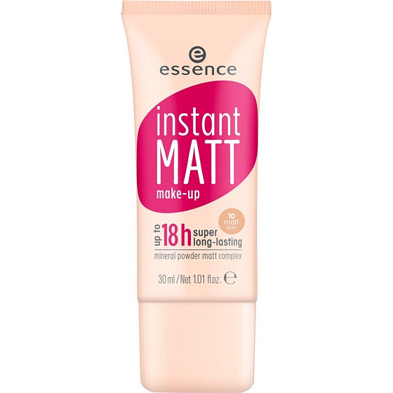 Essence Instant Matt make-up 10 Matt Ivory 30 ml