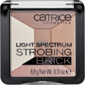 Catrice Light Spectrum Strobing Brick rozjasňovač 010 Brown Brilliance 8,8 g