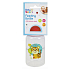 First Steps Safari 0+ kojenecká láhev Gepard oranžový 150 ml