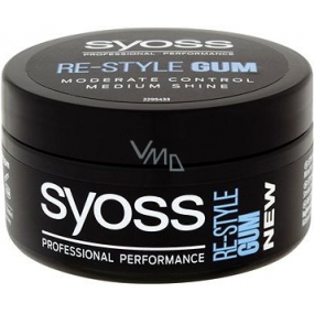 Syoss Re-Style Gum stylingová guma na vlasy 100 ml
