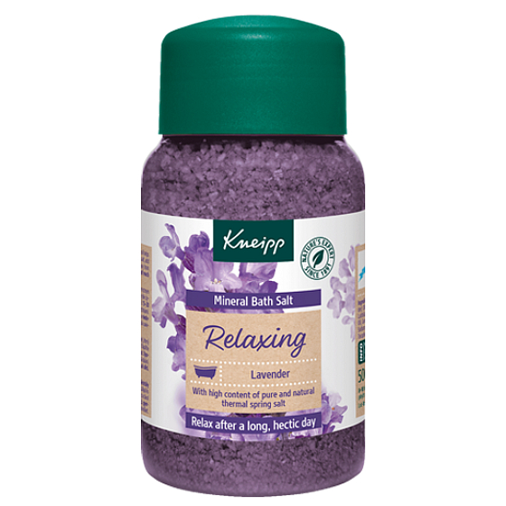 Kneipp Levandulové snění sůl do koupele, intenzivní uvolnění s vůní Provence 500 g