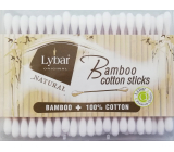 Lybar Original Natural Bamboo bambusové vatové tyčinky krabička 200 kusů