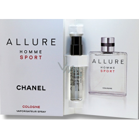 Chanel Allure Homme Sport Cologne kolínská voda 1,5 ml s rozprašovačem, vialka