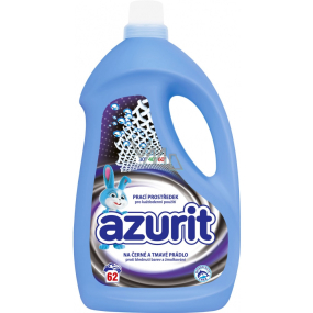 Azurit Tekutý prací prostředek na černé a tmavé prádlo 62 dávek 2480 ml