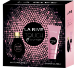 La Rive Touch of Woman parfémovaná voda 90 ml + sprchový gel 100 ml, dárková sada pro ženy