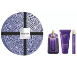 Thierry Mugler Alien parfémovaná voda 60 ml + parfémovaná voda 10 ml miniatura + tělové mléko 50 ml, dárková sada pro ženy