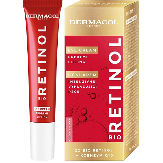 Dermacol Bio Retinol oční krém pro všechny typy pleti 15 ml