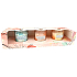 Heart & Home Od srdce + Vůně moře + Bílý grapefruit sojová vonná svíčka hoří až 12 hodin 3 x 45 g, dárková sada