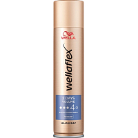 Wellaflex 2 Days Volume lak na vlasy,fixace 4, 400 ml