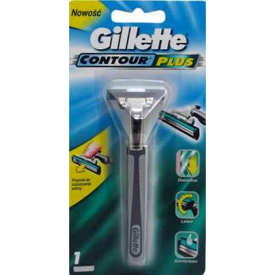 Gillette Contour Plus & Clean holicí strojek pro muže