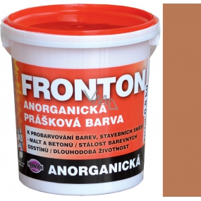Fronton Anorganická prášková barva Hněď střední venkovní a vnitřní použití 800 g