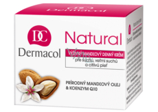 Dermacol Natural Výživný mandlový denní krém 50 ml pro suchou a citlivou pleť