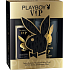 Playboy Vip for Him parfémovaný deodorant sklo pro muže 75 ml + sprchový gel 250 ml, kosmetická sada