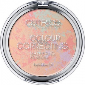 Catrice Colour Correcting Mattifying Powder matující pudr 010 Delicate Blossom 8 g