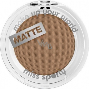 Miss Sporty Studio Colour Mono Matte oční stíny 123 Chocolate 2,5 g