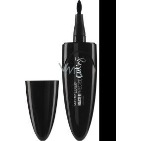 Maybelline Master Precise Curvy Eyeliner oční linky v peru 01 Black 0,5 g