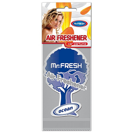 Mister Fresh Car Parfume Ocean osvěžovač vzduchu závěsný 1 kus